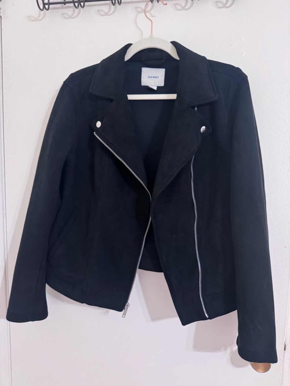 Old Navy Black Moto Jacket - Picture 9 of 9
